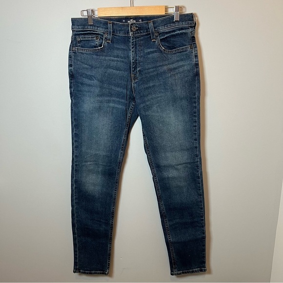 Hollister California Epic Flex Skinny Jeans‎ Men's Size 32x32 Med Wash Denim - Picture 1 of 7